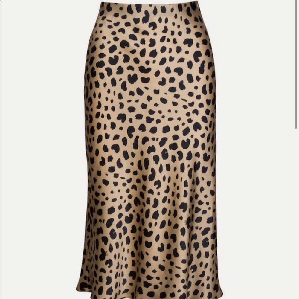 Réalisation Par Naomi Leopard Skirt, Size M